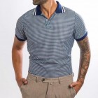 Thousand bird color matching polo shirt