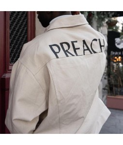 Men's Cssic Trend 'PREACH' White Casual Workwear