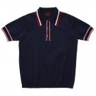 Striped Colr Polo Shirt