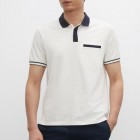 Gentleman casual simple design polo shirt