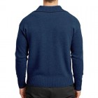 Men's Retro Stand Colr Warm Sweater