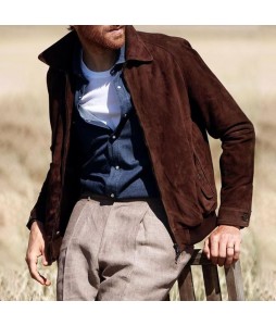 Men's Outdoor  Suede Jacket