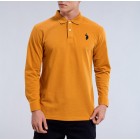 Men's pel Embroidered Casual Polo Shirt