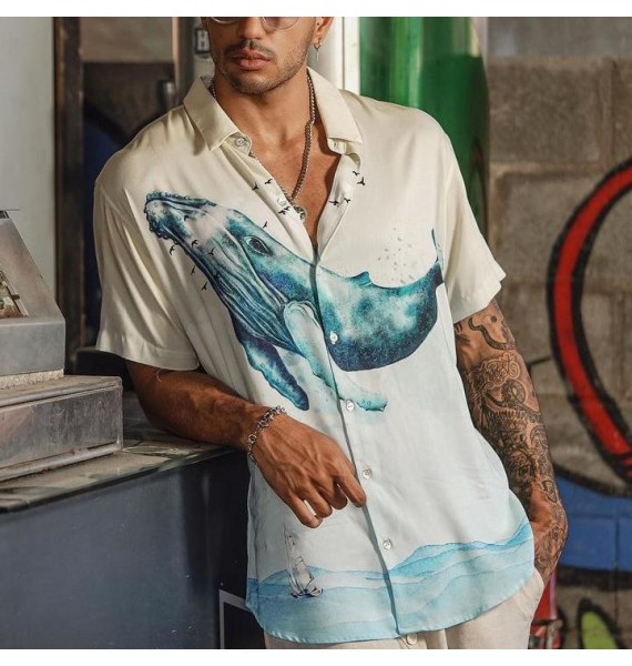 Men's DREAM Design Short Sleeve Shirt