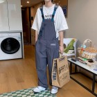 Overalls American High Street Straight One-piece Pants