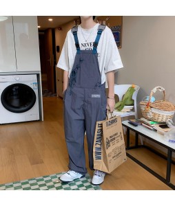 Overalls American High Street Straight One-piece Pants