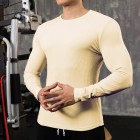 Casual Men's Solid Color Top Knit Sweater