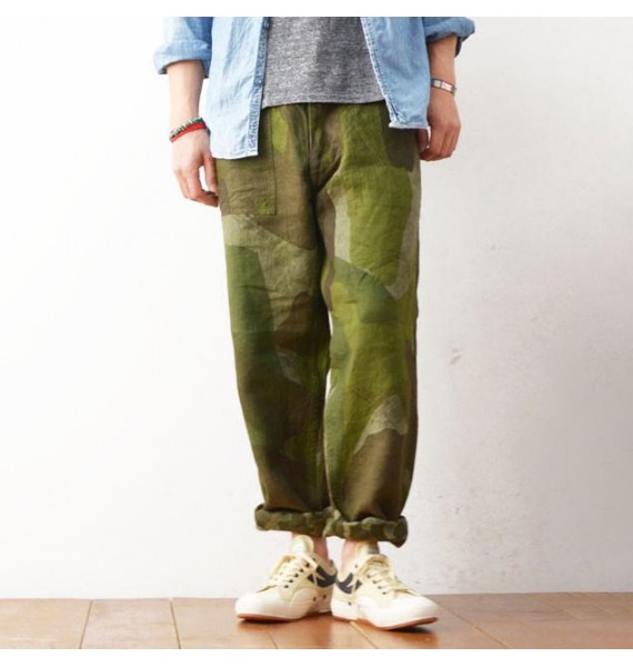 Frogskin camoufge fatigue pants