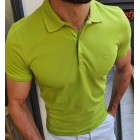 Ontario green slim fit polo shirt