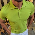 Ontario green slim fit polo shirt