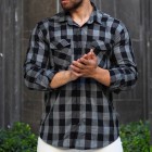 Men's Casual Pid Long Sleeve Shirt