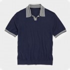 Rerto Contrast Knit Polo Shirt