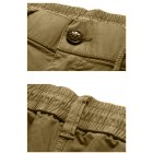 Men's Estic Waist Drawstring Multi-Pocket Cargo Pants