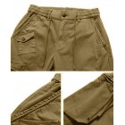 Men's Estic Waist Drawstring Multi-Pocket Cargo Pants