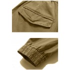 Men's Estic Waist Drawstring Multi-Pocket Cargo Pants