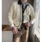 Men's Elegant pel Knitted Cardigan Jacket