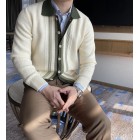 Men's Elegant pel Knitted Cardigan Jacket