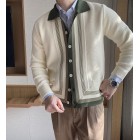 Men's Elegant pel Knitted Cardigan Jacket