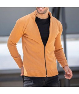 Men's Zip Cardigan Knit Cardigan