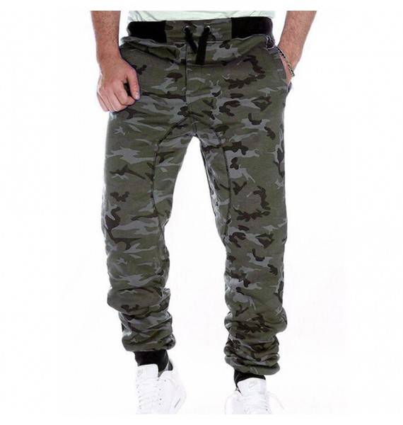 Men's Outdoor Camoufge Sports Casual Stretch Pants