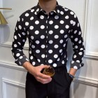 Casual pel Business Polka Dot Shirt