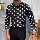 Casual pel Business Polka Dot Shirt