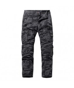 Men's Multi-pocket Outdoor Cotton Camoufge Cargo Pants