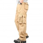 Men's Casual Loose Cotton Cargo Pants