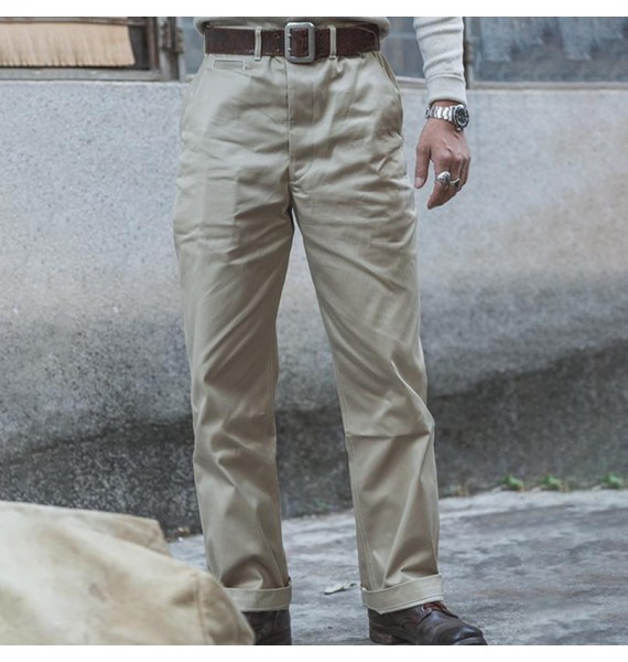 1950s US Army icer 14oz Chino Trousers