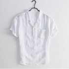 Gentleman Linen Comfortable Short-sleeved Shirt