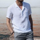 Gentleman Linen Comfortable Short-sleeved Shirt