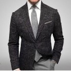 V-colr Color Matching Color Long-sleeved Bzer Suit Jacket