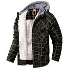 Men's Outdoor Retro Pid Thermal Hooded Jacket