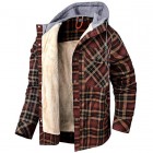 Men's Outdoor Retro Pid Thermal Hooded Jacket