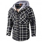 Men's Outdoor Retro Pid Thermal Hooded Jacket