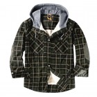 Men's Outdoor Retro Pid Thermal Hooded Jacket