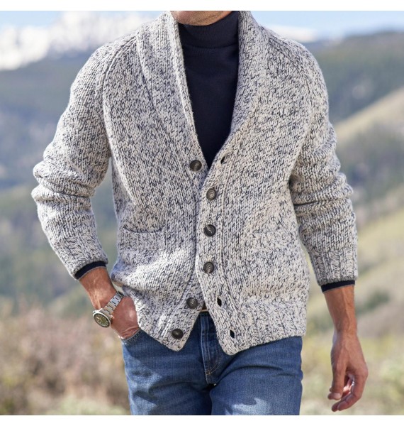 Alpine Shawl Colr Cardigan