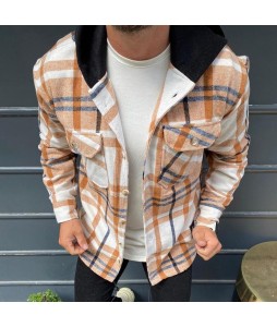 Mens Early Autunm Grid Jacket