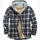 Men's Winter Pid Fleece Hooded Jacket