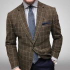 Men's Gentleman Casual Party Dinner Suit Jacket