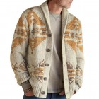 Men's Ethnic Boho Print Casual Sweater