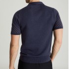 Kade Navy Zip Polo Shirt