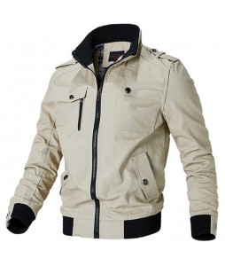 Men's Outdoor Multi-pocket Cotton Tactics Jacket