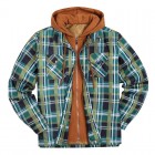 Men's Outdoor  Pid Print Long Sleeve Hooded Jacket Coat