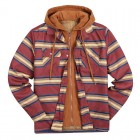 Men's Outdoor  Pid Print Long Sleeve Hooded Jacket Coat