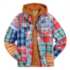 Men's Outdoor  Pid Print Long Sleeve Hooded Jacket Coat