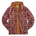 Men's Outdoor  Pid Print Long Sleeve Hooded Jacket Coat