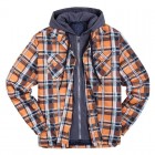 Men's Outdoor  Pid Print Long Sleeve Hooded Jacket Coat