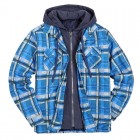 Men's Outdoor  Pid Print Long Sleeve Hooded Jacket Coat