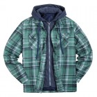 Men's Outdoor  Pid Print Long Sleeve Hooded Jacket Coat